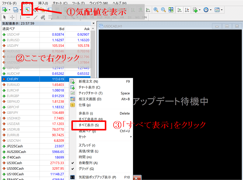 Xmのmt4で注文 発注 できない チャートが表示されない時の対処法 海外fxの達人